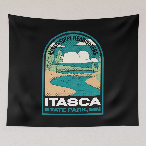 Item preview, Itasca State Park Minnesota Vintage designed and sold by halpindesignco.
