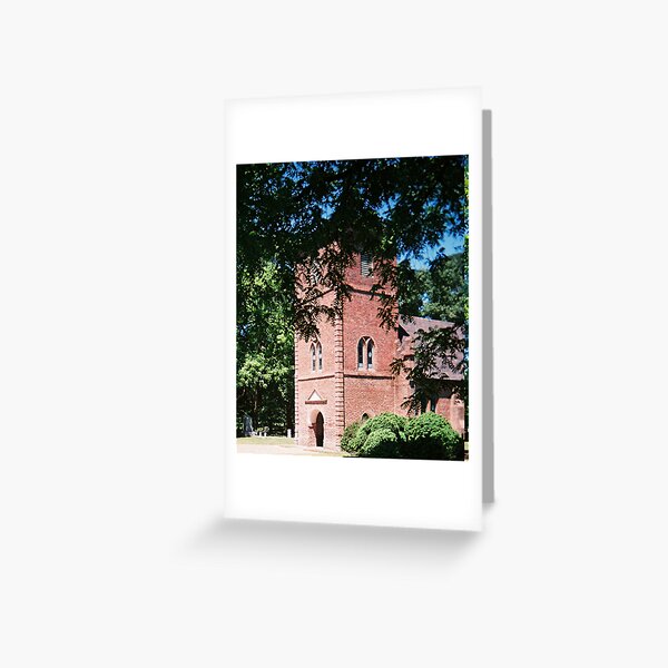 ST LUKES CHURCH IN SMITHFIELD VA. CIRCA 1632 Greeting Card