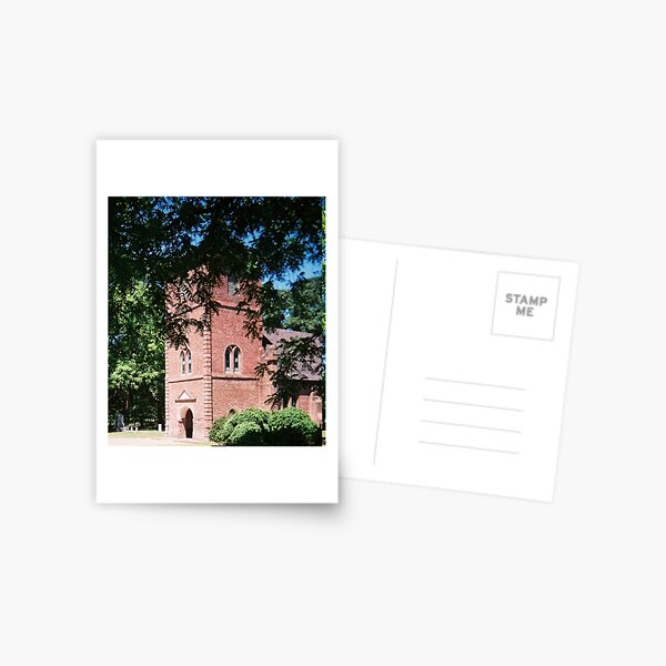 ST LUKES CHURCH IN SMITHFIELD VA. CIRCA 1632 Postcard