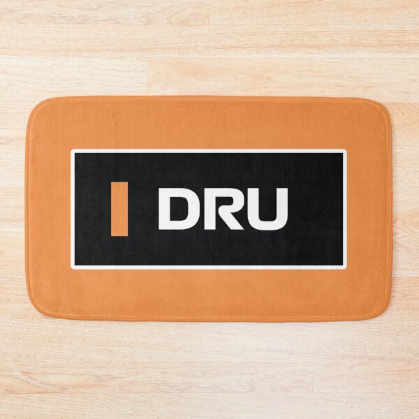 Item preview, DRU. Driver Name (Orange BG) designed and sold by FilipeFerreira.