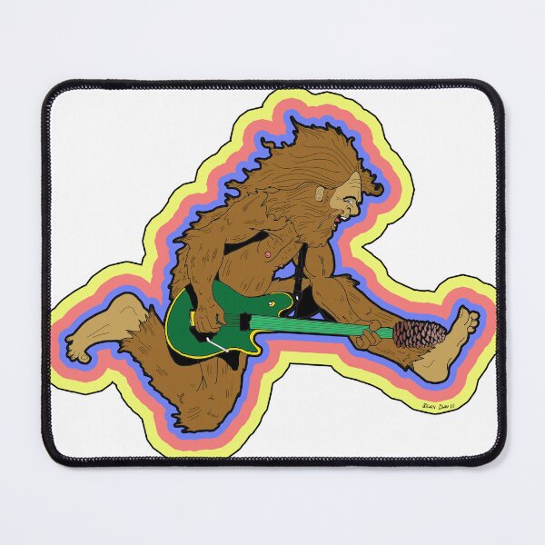 Item preview, Bigfoot Rocking out designed and sold by ProfBigfoot.