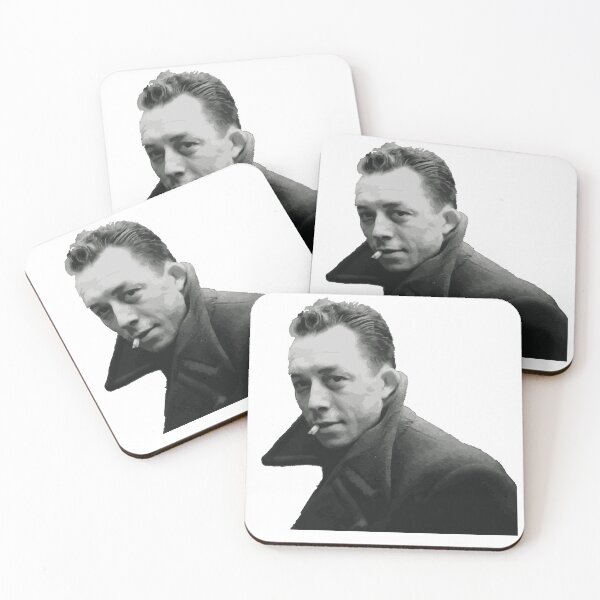 Item preview, Philosophy with Albert Camus designed and sold by JamesinShirts.
