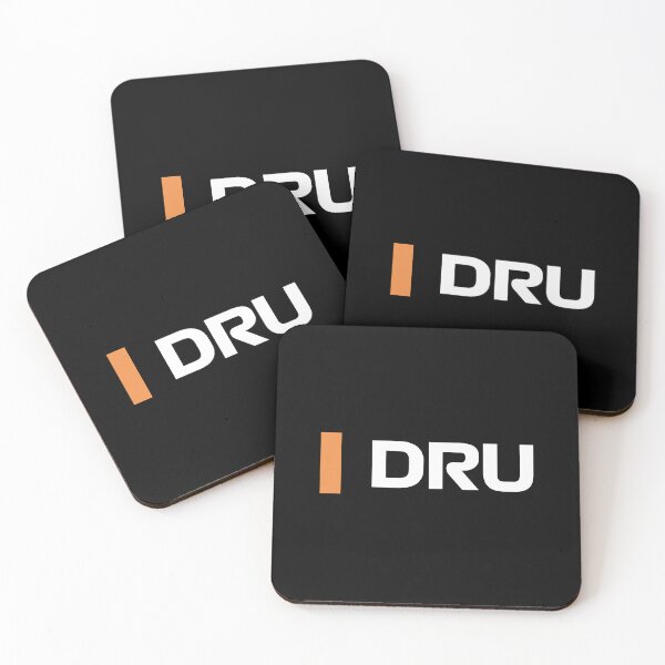 Artikelvorschau, DRU. Fahrername (weiß – kein Rechteck) entworfen und verkauft von FilipeFerreira.