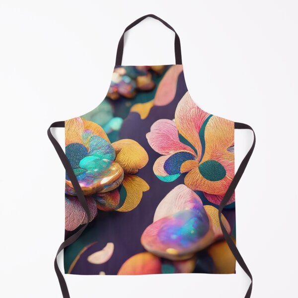 Item preview, Deep Colourful Imaginary Floral Pattern designed and sold by DistilledFuture.
