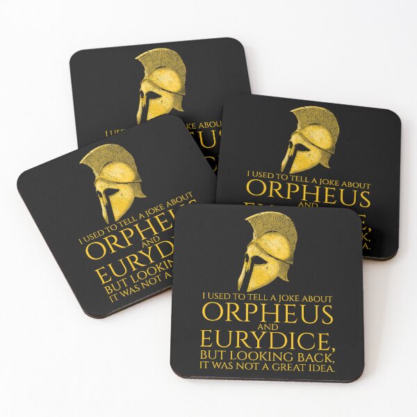 Item preview, I used to tell a joke about Orpheus and Eurydice, but looking back, it was not a great idea. designed and sold by Styrman.