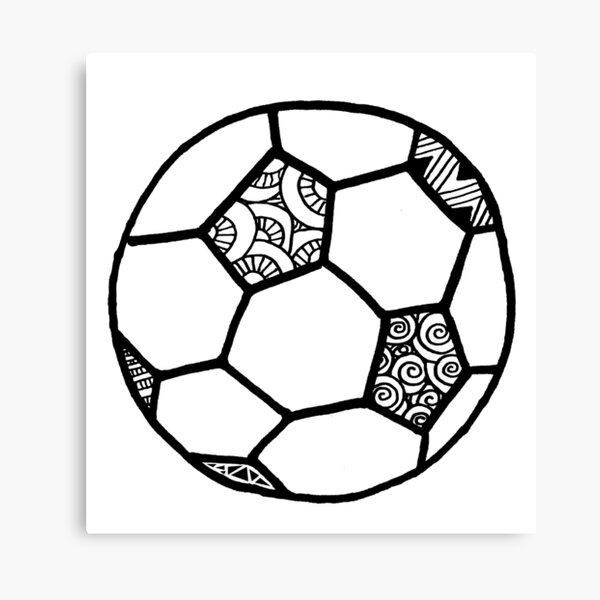 Zentangle hotsell soccer ball