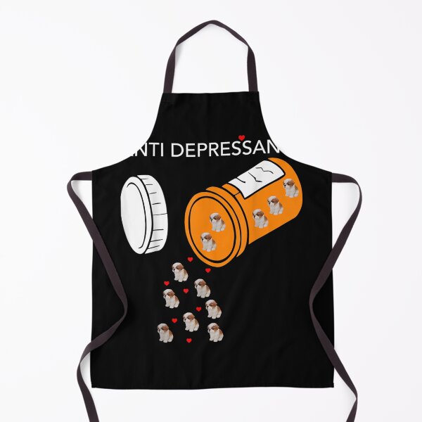 Item preview, Shih Tzu Antidepressant Funny Shih Tzu Cute Dog designed and sold by u8ritaae.