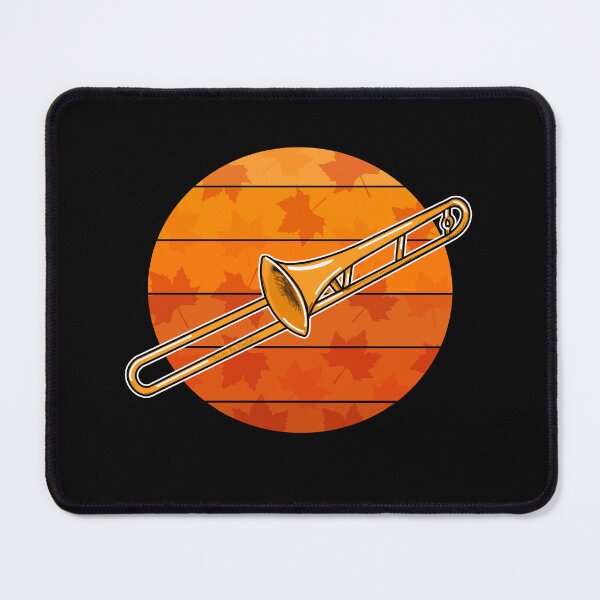 Item preview, Fall Trombone Trombonist Brass Musician Autumn designed and sold by doodlerob.