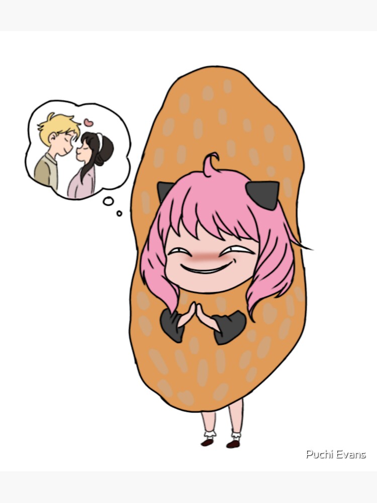 Anya Smug Face Stickers for Sale