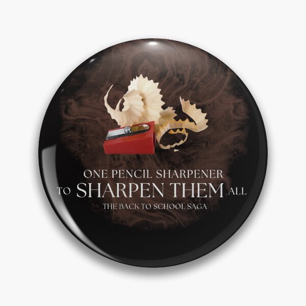 Item preview, One Pencil Sharpener to Sharpen them All - The Back to School Saga designed and sold by PeffysArt.