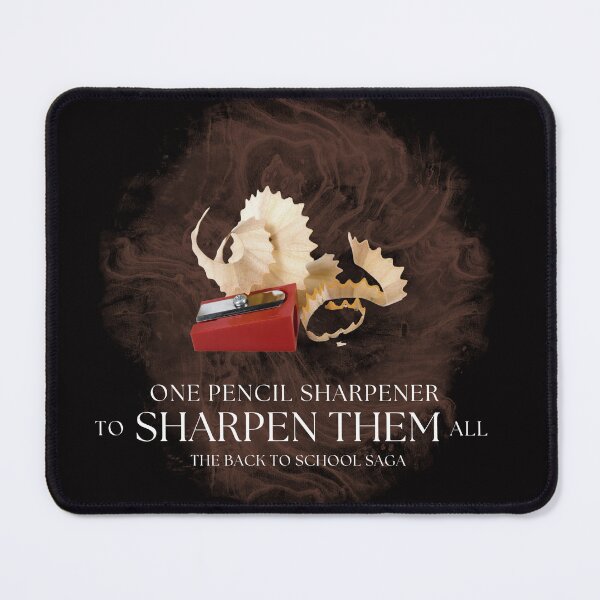 Item preview, One Pencil Sharpener to Sharpen them All - The Back to School Saga designed and sold by PeffysArt.