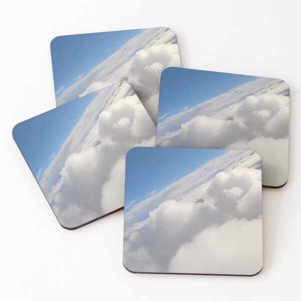 Item preview, Fluffy white clouds designed and sold by grey-hand-art.