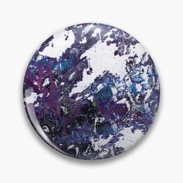 Item preview, Purple and black scales abstract gel print designed and sold by NotesFromAlex.