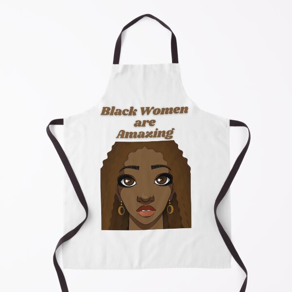 Item preview, Black Women are Amazing - proud black woman with curls, long hair, and big beautiful eyes. designed and sold by Mechanical-Artt.