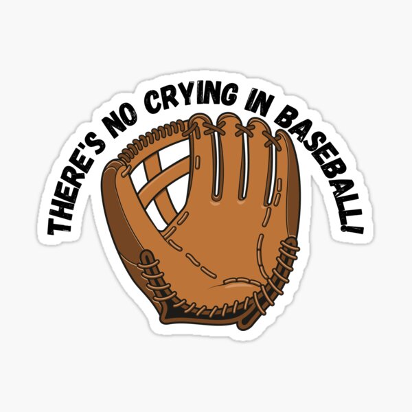 There's No Crying in Baseball Rockford Peaches SVG PNG 