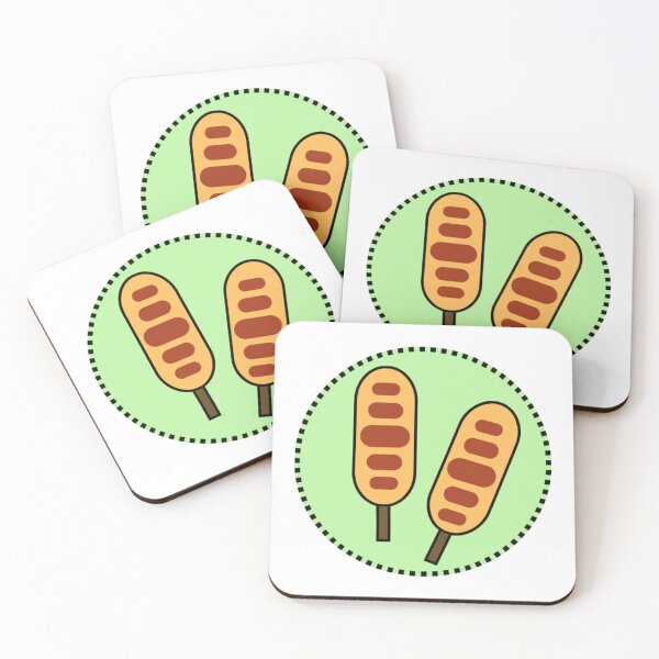 Item preview, lindos perros de maíz designed and sold by drcrowsworld.