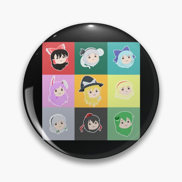 Item preview, Touhou Headcuties [Stamp]   designed and sold by NEETPRINTSTORES.