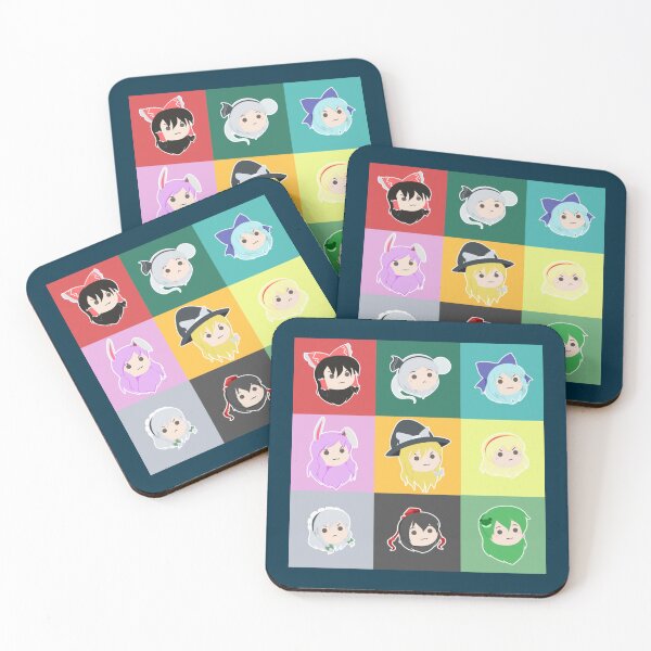 Item preview, Touhou Headcuties [Stamp]   designed and sold by NEETPRINTSTORES.