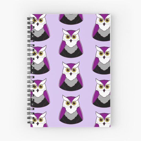 Item preview, Asexual Pride Owl designed and sold by InfernalMC.