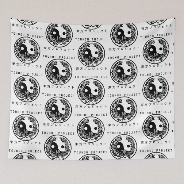 Item preview, Touhou Project - College Seal (Black Format 2)   designed and sold by NEETPRINTSTORES.