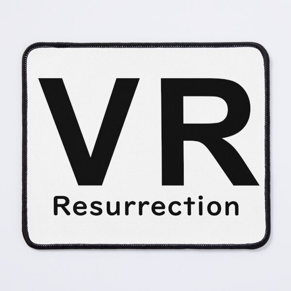 Item preview, VR Virtual Reality Resurrection - Black Writing designed and sold by akaiawa.