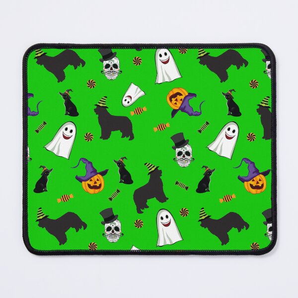 Item preview, Halloween Green Dog Pattern designed and sold by Christine Mullis.