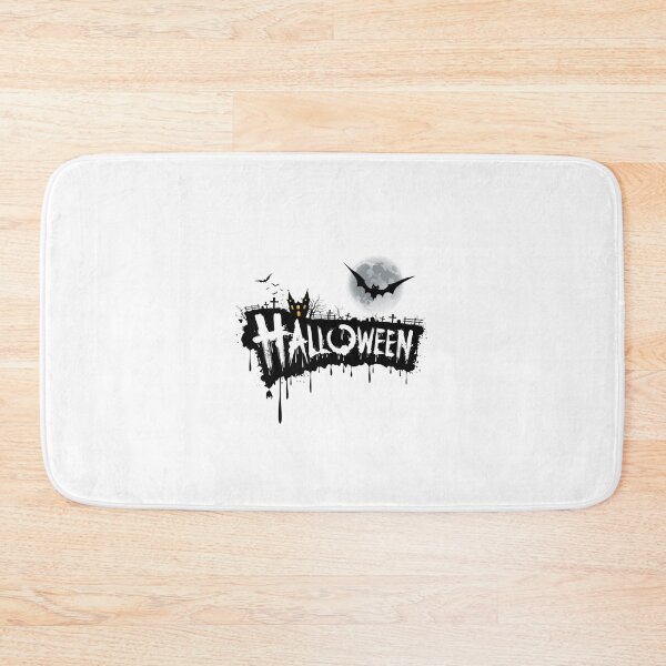 Item preview,   moon a Bat a house black  night night view  Halloween designed and sold by AlA2 3MER.