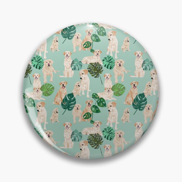 Item preview, Yellow labrador tropical  designed and sold by ArtofACoonhound.