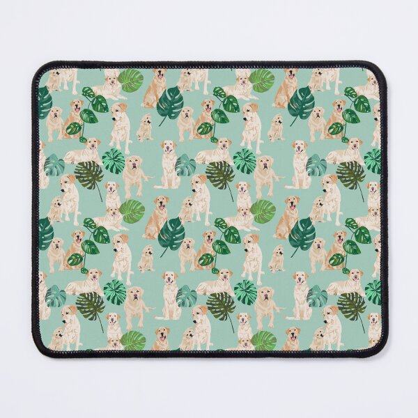 Item preview, Yellow labrador tropical  designed and sold by ArtofACoonhound.