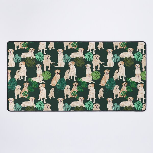 Item preview, Yellow Lab tropical designed and sold by ArtofACoonhound.