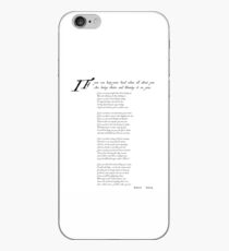 'If' by Rudyard Kipling iPhone Case