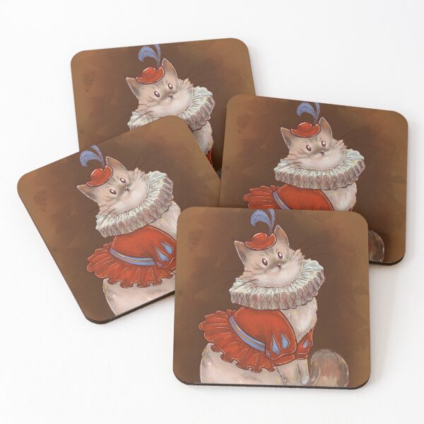 Item preview, Cat gentleman portrait designed and sold by Denise, Denisn't.