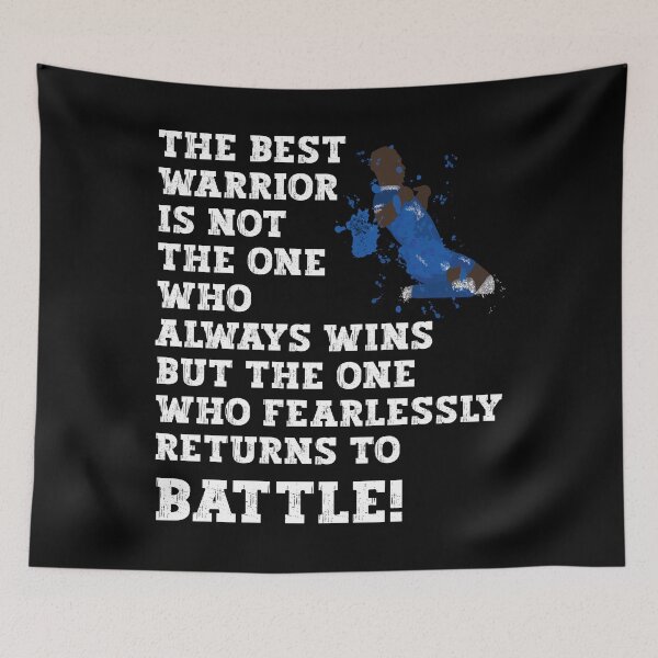 Item preview, El Buffalo, Morelos Warrior Quote, Rangers Fan Art Work designed and sold by FootyLocker.