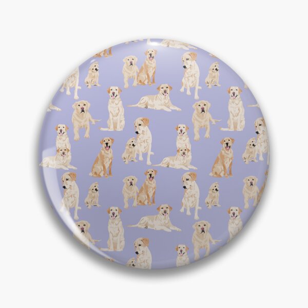 Item preview, Yellow Labrador light blue designed and sold by ArtofACoonhound.