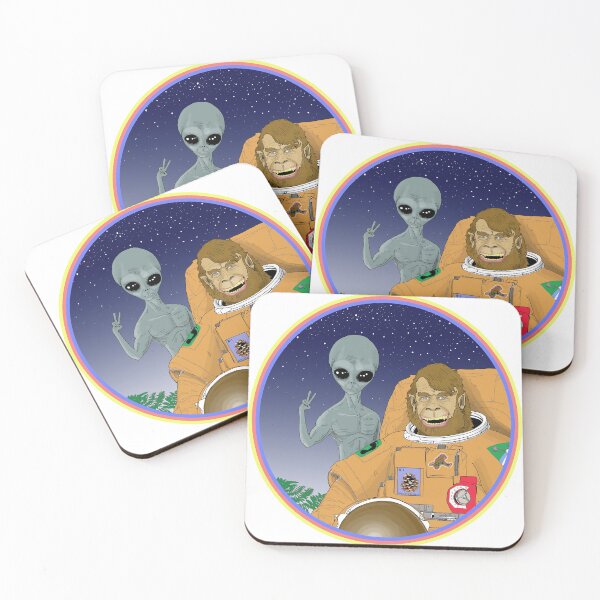 Item preview, Astronaut Bigfoot designed and sold by ProfBigfoot.
