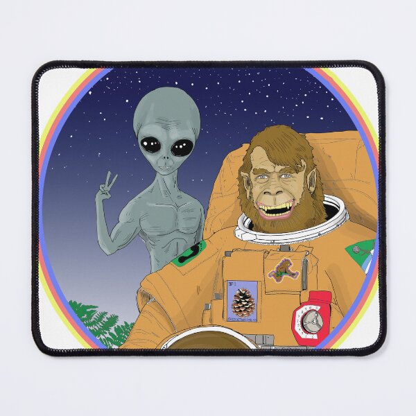Item preview, Astronaut Bigfoot designed and sold by ProfBigfoot.