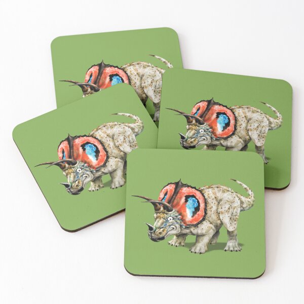 Item preview, 3 Tops | Cartoon Triceratops Dinosaur  designed and sold by Snootrac.