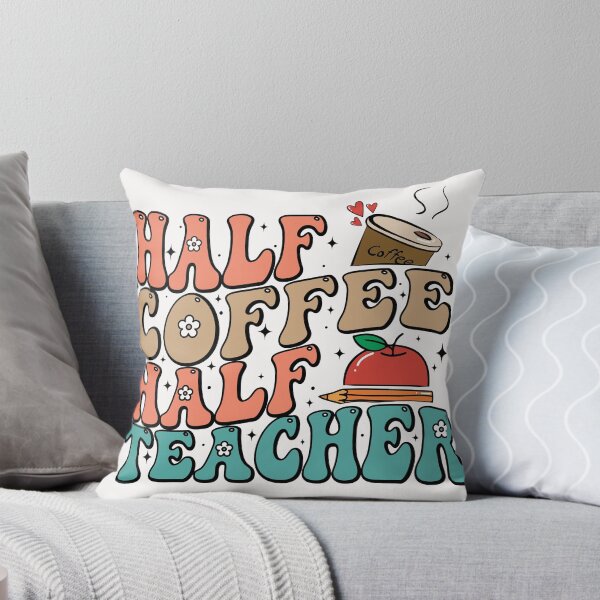 Artikelvorschau, Erster Schultag, halb Kaffee, halb Lehrer entworfen und verkauft von Lazza-Tracks.