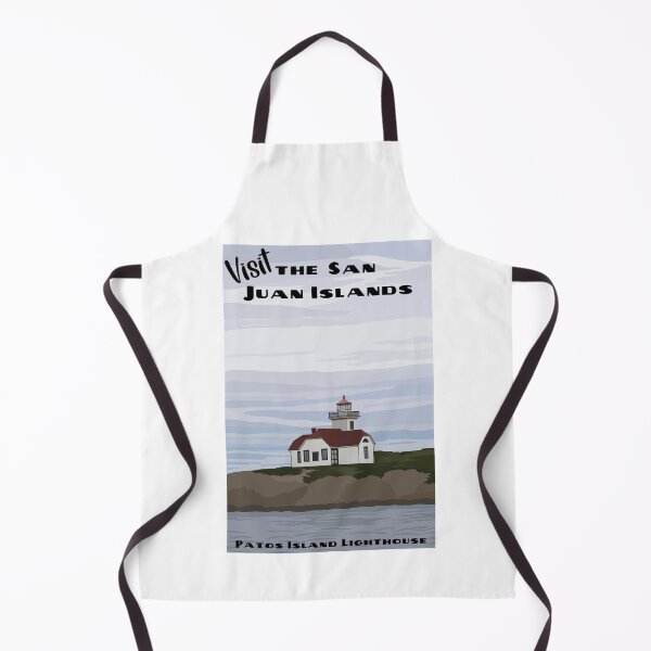 Item preview, Vintage San Juan Island WPA Postcard designed and sold by beckahbrooks.
