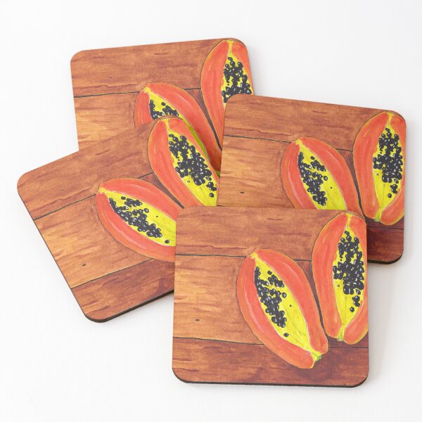 Item preview, Papaya Watercolor designed and sold by Dwayne Hamilton.