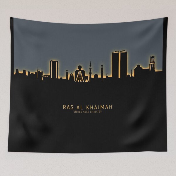 Item preview, Ras Al Khaimah Skyline designed and sold by ArtPrints.