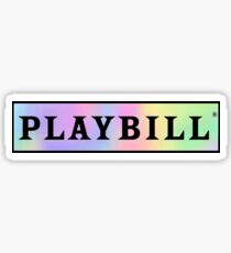 Playbill- Astonishing Sticker