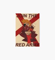 Tord Eddsworld War Poster Art Board