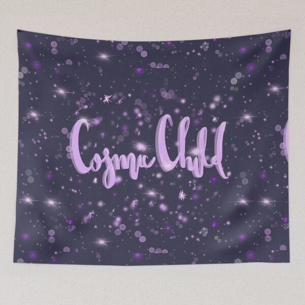 Item preview, Cosmic Child - Purple designed and sold by Sam Nygard.