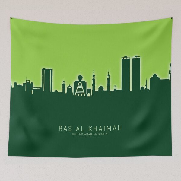 Item preview, Ras Al Khaimah Skyline designed and sold by ArtPrints.