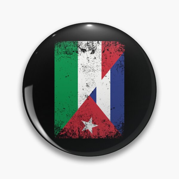 Item preview, Cuba Italia Bandiera Caraibi Mezzo Italiano Cubano designed and sold by Lenny Stahl.