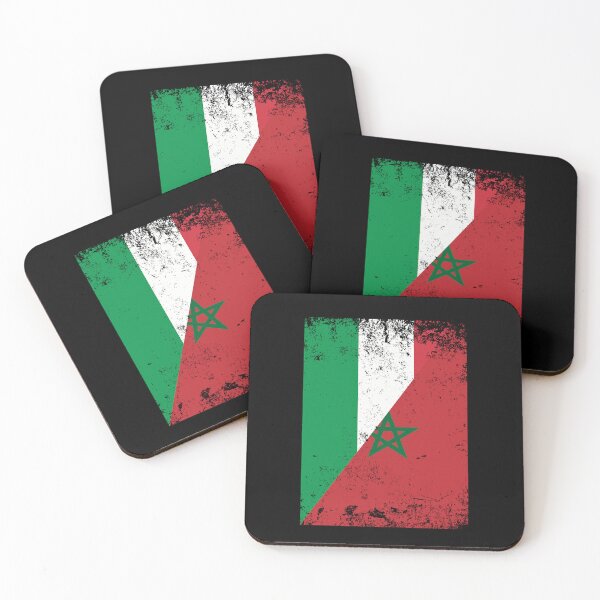 Item preview, Marocco Italia Bandiera Caraibi Mezzo Italiano Marocchino designed and sold by Lenny Stahl.