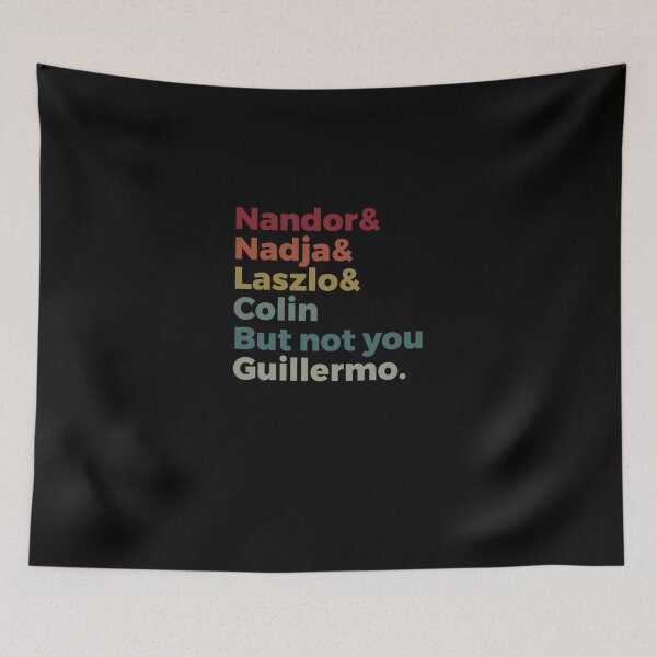 Item preview, Not You Guillermo Retro Color designed and sold by AbnerKiehn.