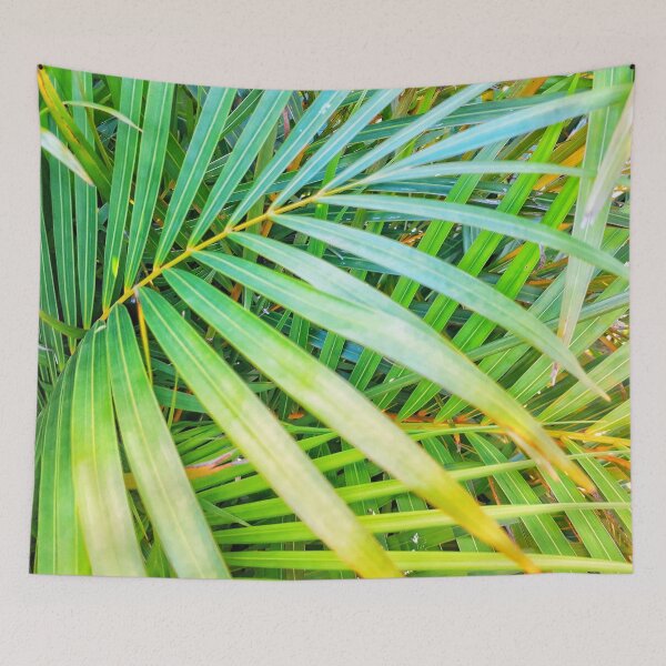 Item preview, Exotic Tropical Palm Leaves Tropicalcore Tropical Vacation Aesthetic 1 of 4 designed and sold by Beachy.