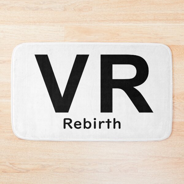 Item preview, VR Virtual Reality Rebirth - Black Writing designed and sold by akaiawa.
